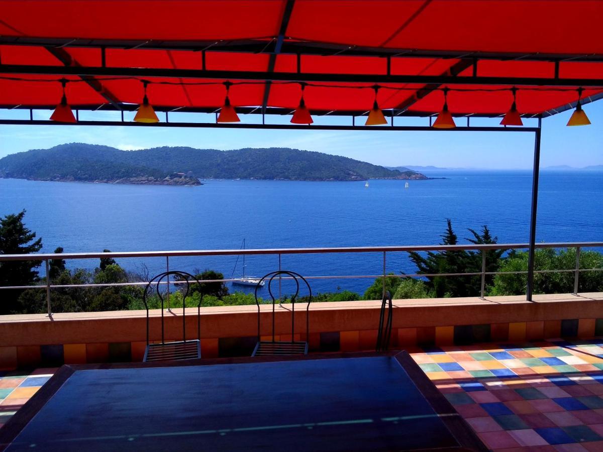 Île du Levant Villa Mirabel מראה חיצוני תמונה